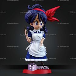 Lunch Dragonball Maid Chibi STL Files