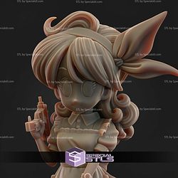 Lunch Dragonball Maid Chibi STL Files
