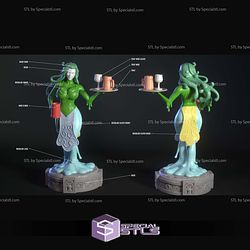 Lyra Flow the slimy barmaid NSFW STL Files