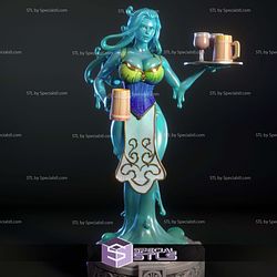 Lyra Flow the slimy barmaid STL Files