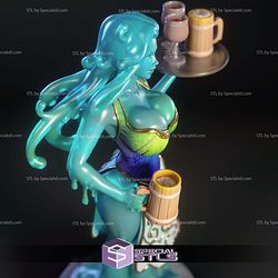 Lyra Flow the slimy barmaid STL Files