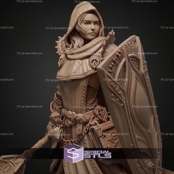 Madeleine Cleric of Light STL Files