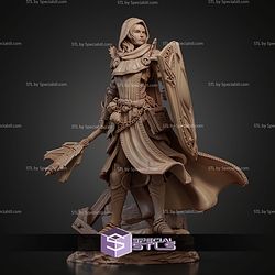 Madeleine Cleric of Light STL Files