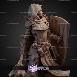 Madeleine Cleric of Light STL Files