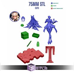 Maid Rapi Nikke STL Files