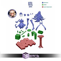 Maid Rapi Nikke STL Files