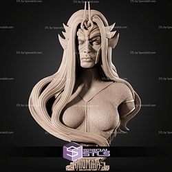 Medusa Inhumans Portrait Bust 284mm STL Files