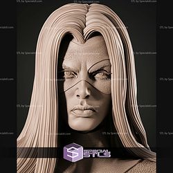 Medusa Inhumans Portrait Bust 284mm STL Files
