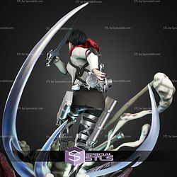 Mikasa Ackerman 320mm Attack STL Files
