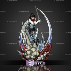 Mikasa Ackerman 320mm Attack STL Files