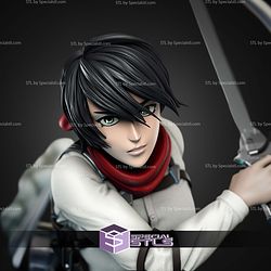 Mikasa Ackerman 320mm Attack STL Files
