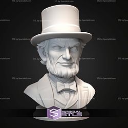 Mini Bust Character Collection STL Abraham Lincoln