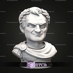 Mini Bust Character Collection STL Gaius Julius Caesar