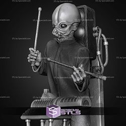 Mos Eisley Cantina Band Statue V2 STL Files