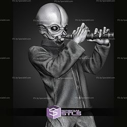 Mos Eisley Cantina Band Statue V2 STL Files