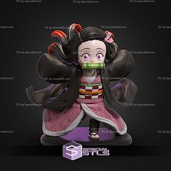 Nezuko Chibi 150mm STL Files