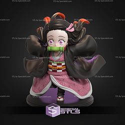 Nezuko Chibi 150mm STL Files