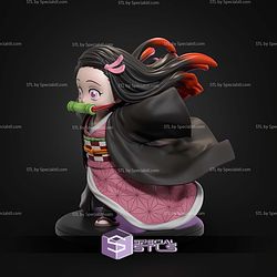 Nezuko Chibi 150mm STL Files