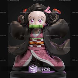 Nezuko Chibi 150mm STL Files