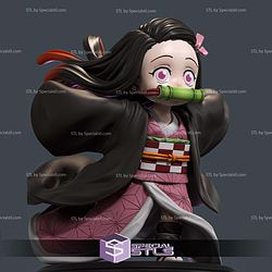 Nezuko Chibi 150mm STL Files