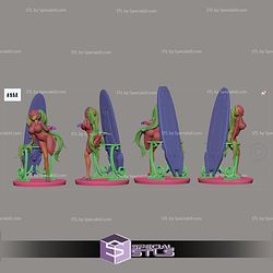 Nikke Cinderella Swimsuit 329mm STL Files