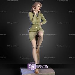 Peggy Carter WW Suit STL Files