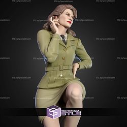 Peggy Carter WW Suit STL Files