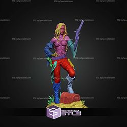Pirate Girl and Gun STL Files