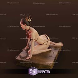 Princess Leia Slave Pose STL Files