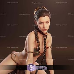 Princess Leia Slave Pose STL Files