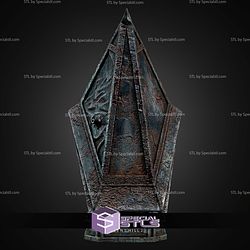 Pyramid Head Portrait Bust 294mm STL Files
