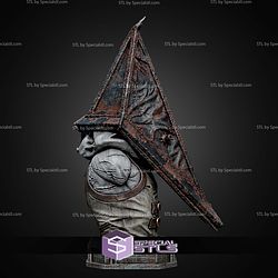 Pyramid Head Portrait Bust 294mm STL Files