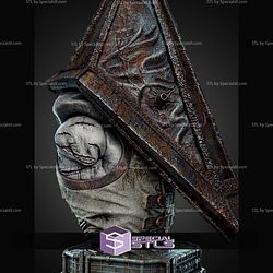 Pyramid Head Portrait Bust 294mm STL Files