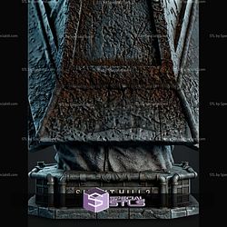 Pyramid Head Portrait Bust 294mm STL Files