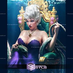 Queen of the Deep Ursula STL Files