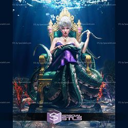 Queen of the Deep Ursula STL Files
