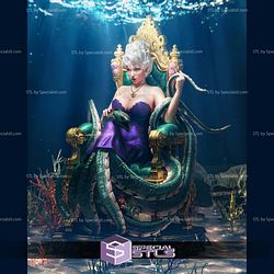 Queen of the Deep Ursula STL Files