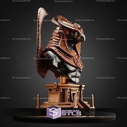 Ra God of the Sun Bust STL Files