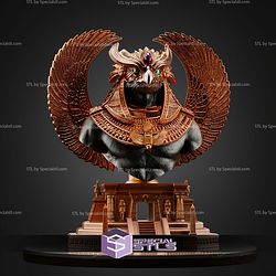 Ra God of the Sun Bust STL Files