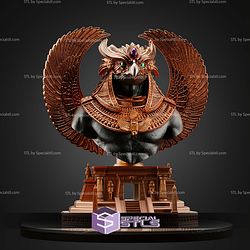 Ra God of the Sun Bust STL Files