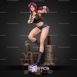 Revy Black Lagoon Detail Version STL Files