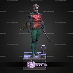 Robin Tim Drake Rooftop Vigilante 344mm STL Files