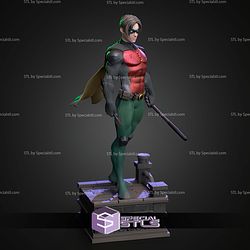 Robin Tim Drake Rooftop Vigilante 344mm STL Files
