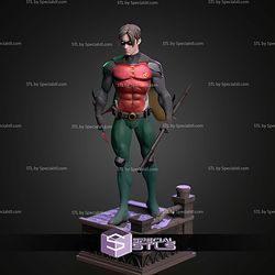 Robin Tim Drake Rooftop Vigilante 344mm STL Files