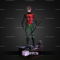 Robin Tim Drake Rooftop Vigilante 344mm STL Files