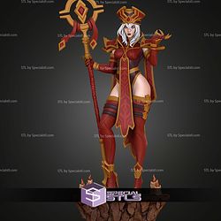 Sally Whitemane Stand Pose STL 190mm Files