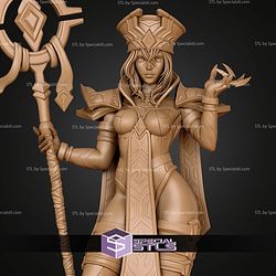 Sally Whitemane Stand Pose STL 190mm Files