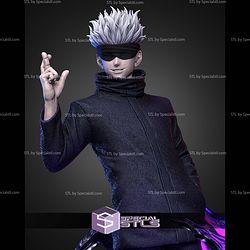 Satoru Gojo Hand Sign 393mm STL Files
