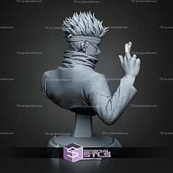 Satoru Gojo Hand Sign Bust 147mm STL Files