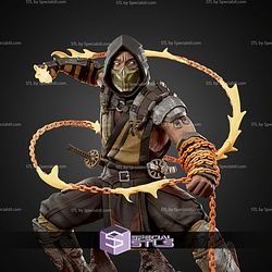 Scorpion Chain Weapon STL Files